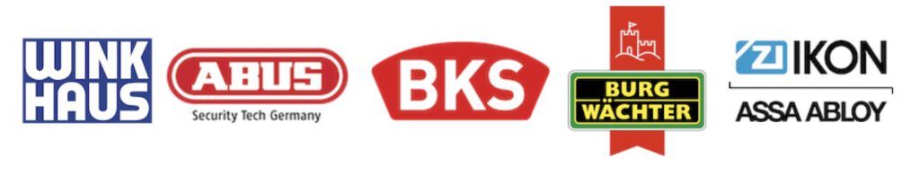 Abus, Winkhaus, BKS, Burg Wächter, Assa Abloy